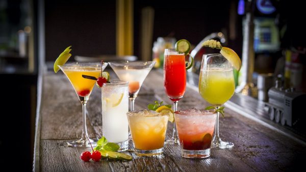 Mixing Cocktails - Truman Kitchens